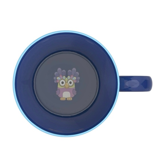 1 Bluey Mug, Blue with Bluey’s Family, 15 oz - Picture 4 of 10